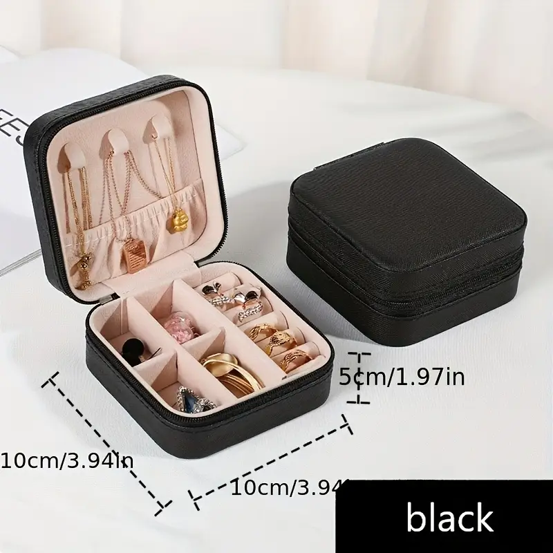 Mini Portable Jewelry Storage Box - Image 2