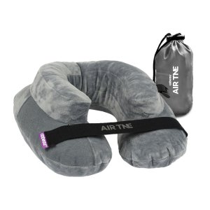 Cabeau AirTNE Inflatable Travel Neck Pillow - Slate