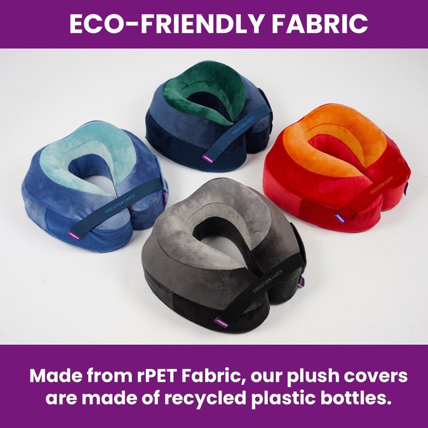 Cabeau Evolution Earth Travel Pillow - Black/Gray - Image 4