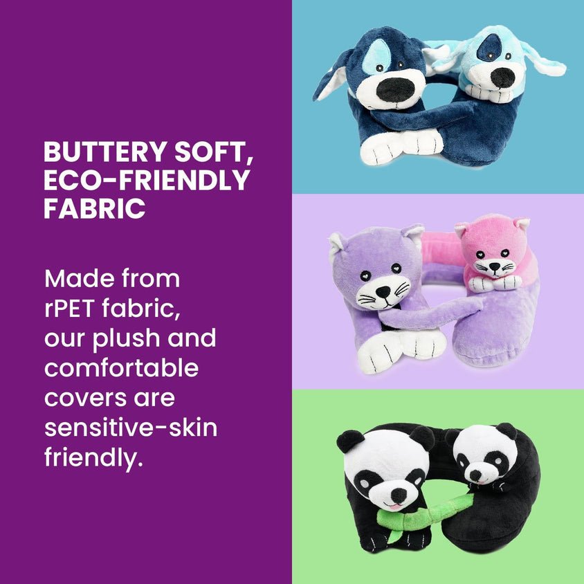 Cabeau Evolution Kids Neck Pillow Pandas - Image 3