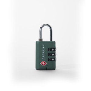 Crossing Ultra-Light TSA 3-Dial Travel Lock - Forest Green