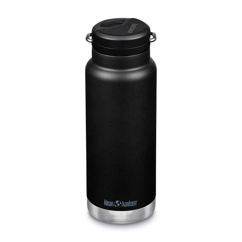 Klean Kanteen Insulated TKWide 32oz Water Bottle (with Twist Cap) (Black) - Image 2